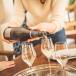 Champagner Verkostung auf einer Gruppenreise